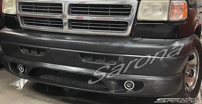 Custom Dodge Van  All Styles Front Bumper (1994 - 1997) - $690.00 (Part #DG-034-FB)